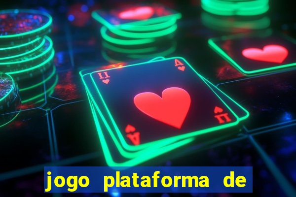 jogo plataforma de 3 reais